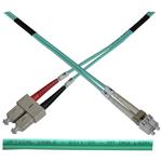 Optický patch kabel duplex LC-SC 50/125 MM 1m OM3 5027106812