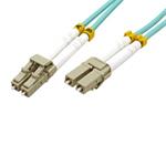Optický Patchcord Multi mode (50/125), LC-LC/3m, modrozelený, economy KJ003P5LL801