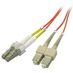 Optický PatchCord Multi mode (62,5/125), LC/LC, 1m, economy 8590274279537