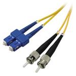 Optický PatchCord Single mode (9/125), ST/SC, 1m, economy 8590274279155