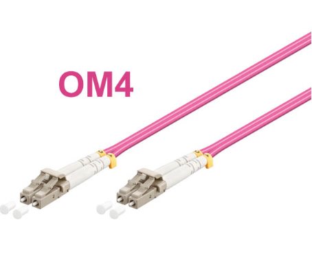 Opticord LC-LC Optický patch cord 50/125 1m OM4 Duplex 0930