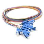 OPTIX LC/APC Optický pigtail 09/125 2m 12ks barevné G657A EASY STRIP 2027