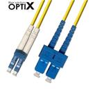 OPTIX LC-SC patch cord 09/125 10m duplex G657A 1,8mm 0756