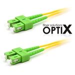 OPTIX SC/APC-SC/APC optický patch cord 09/125 0,5m G657A 144001