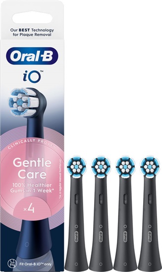 Oral-B hlavice iO Gentle Care Black 4ks 8700216199346