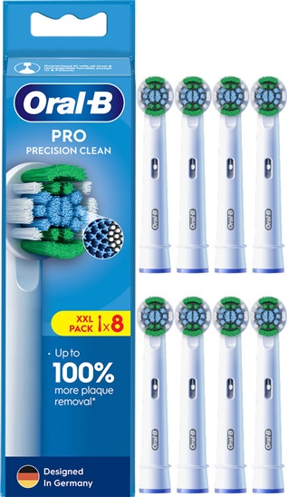 Oral-B hlavice Precision Clean 8ks EB20 8006540847459