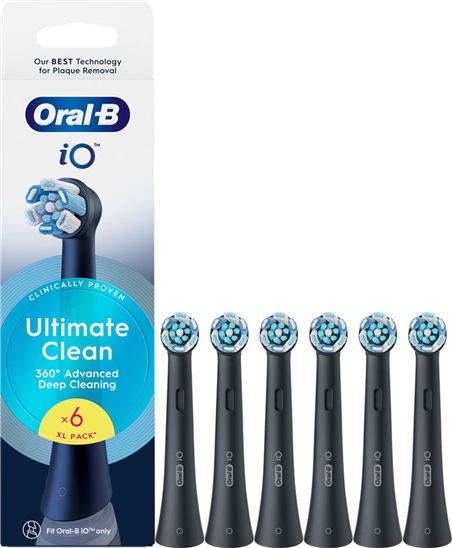 Oral-B iO Ultimate Clean Black 6ks 8700216199179