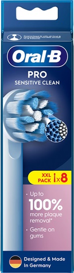 Oral-B kartáčkové hlavice Sensitive 8ks 8006540848036