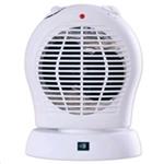 Orava VL-201 A horkovzdušný ventilátor, 1000-2000 W, přepínač výkonu, 15-20 m2, 2 úrovně výkonu, bílá