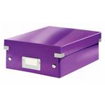 Organizační box Leitz Click&Store, velikost S, purpurová 60570062