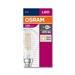 OSRAM LED Filament VALUE ClasP 230V 4W 827 E14 noDIM A++ Sklo čiré 470lm 2700K 10000h (krabička 1ks)