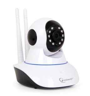 Otočná smart WiFi/LAN IP kamera, HD rozlíšenie 720p, slot na SD kartu, Gembird ICAM-WRHD-01