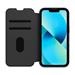 OtterBox puzdro Strada Leather Folio pre iPhone 13 - Shadow Black 77-85812