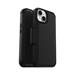 OtterBox puzdro Strada Leather Folio pre iPhone 14 - Shadow Black 77-89662