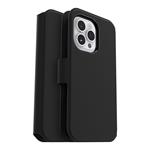OtterBox puzdro Strada Via Wallet Case pre iPhone 14 Pro Max - Black Night 77-88742