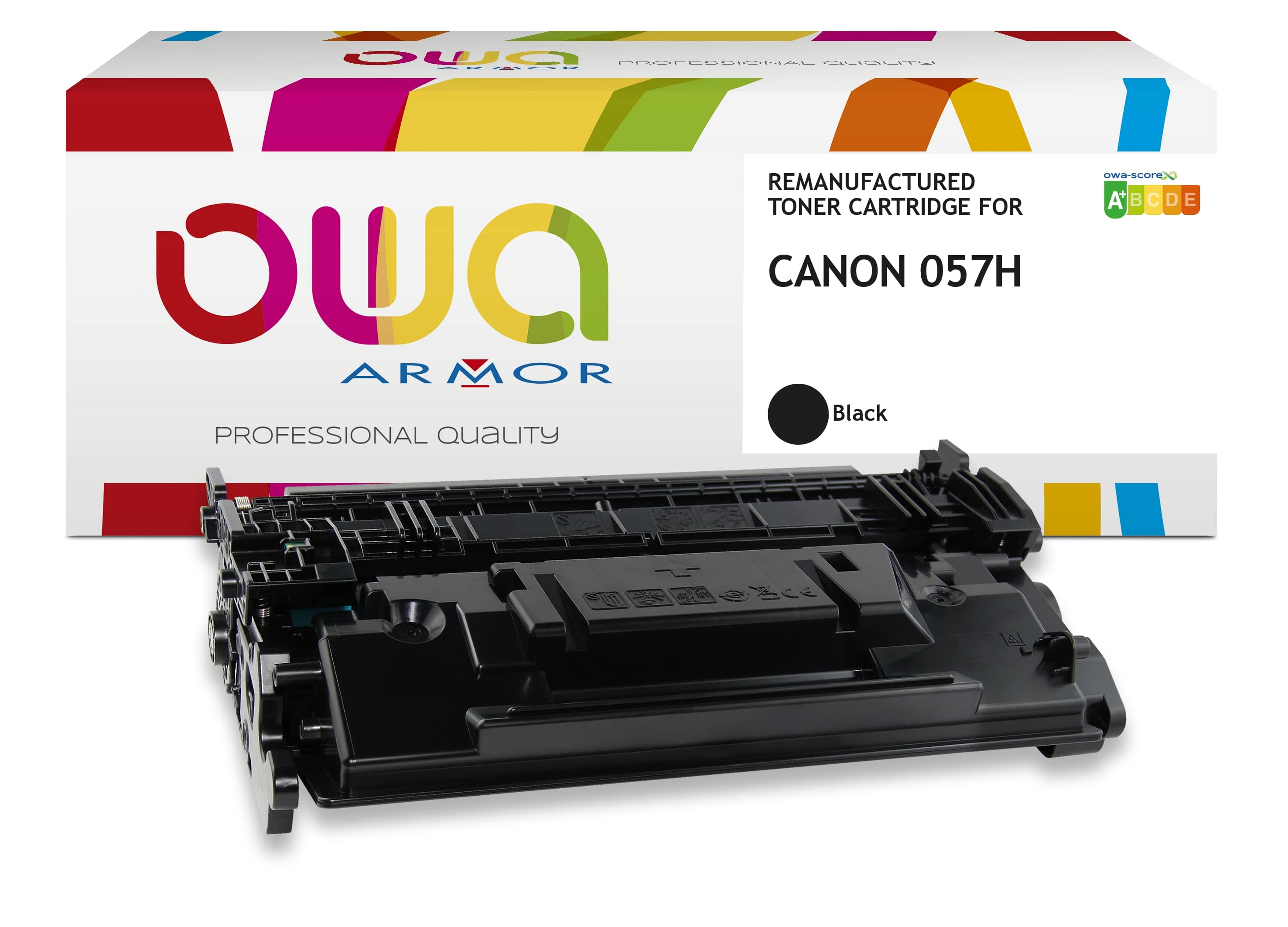 OWA Armor toner kompatibilní s CANON CRG 057H, 10000st.černá/black level managment K15372OW