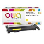 OWA Armor toner kompatibilní s HP W2072A, 117A, 700st, žlutá/yellow K18864OW