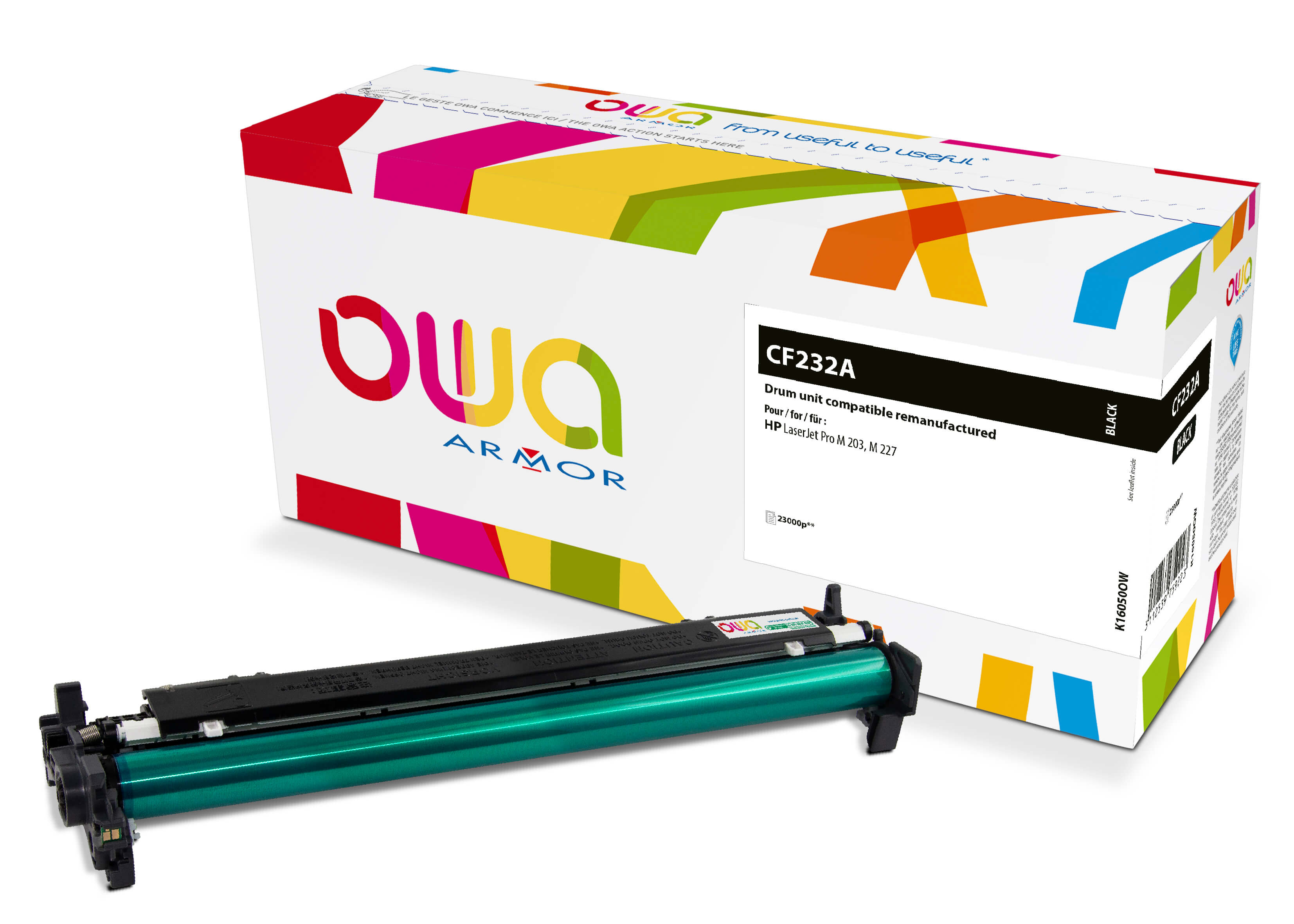 OWA Armor toner pro HP CF232A, válec/drum K16050OW