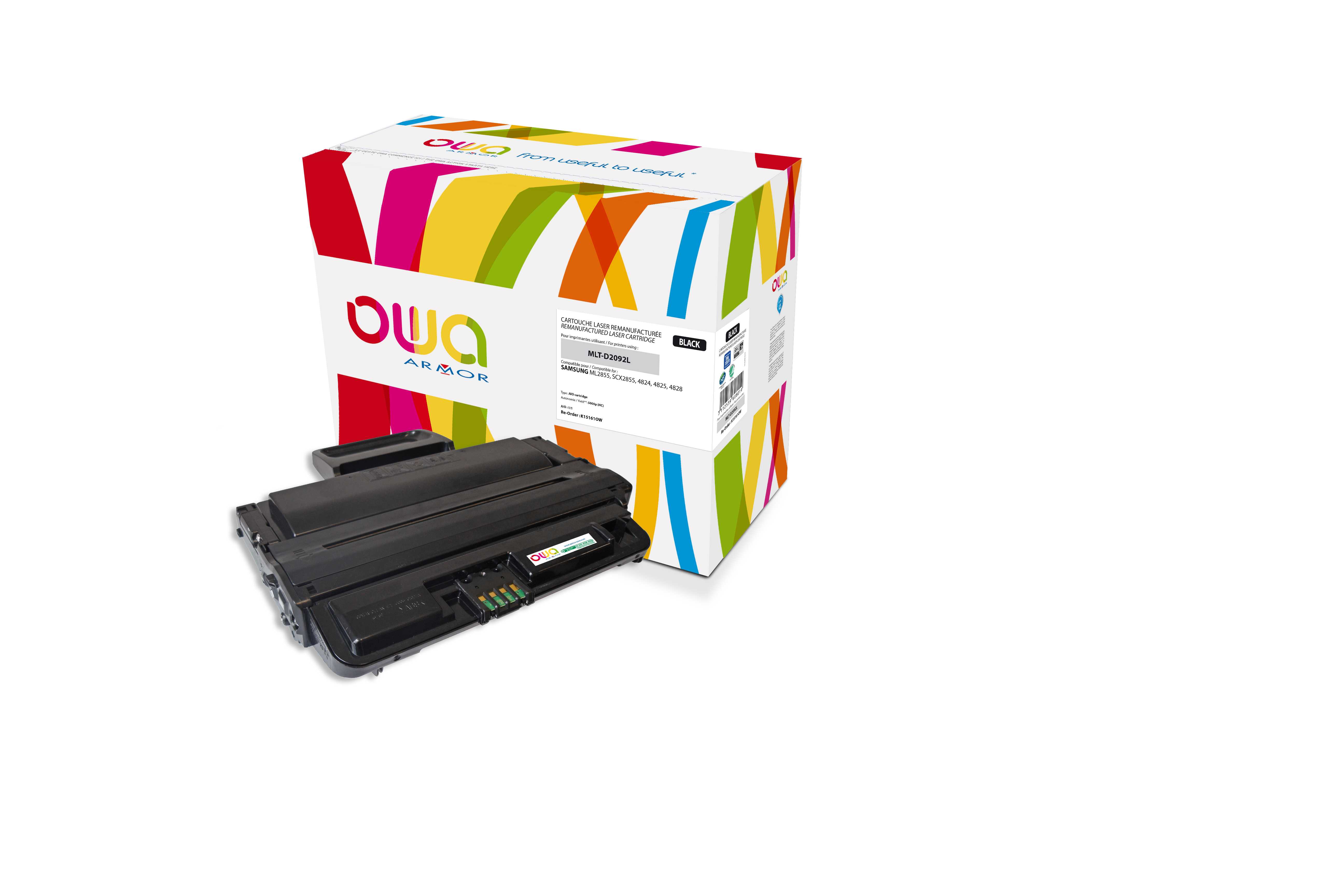 OWA Armor toner pro Samsung ML2855,5.000st(MLTD2092L) K15161