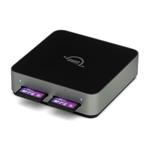 OWC Atlas USB-C Dual-Slot SDXC UHS-II Card Reader OW-TCDSDRDR