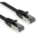 OXnet patch kábel Cat5E, FTP - 0,25m, čierny