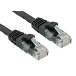 OXnet patch kábel Cat5E, UTP - 0,25m, čierny