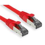 OXnet patch kábel Cat6A, S/FTP (PiMF), LSOH - 0,25m, červený PKOX-SF6A-002-RD