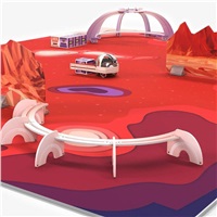 Ozobot podložka Challenge Mat: Mise na Mars OZO-035020-01