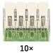 Páčková spojovacia svorka 4× 0,2–4 mm2, 10 ks 8592920154502