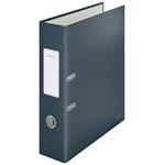 Pákový pořadač 180° Leitz Cosy hebký A4 80 mm sametová šedá 10610089