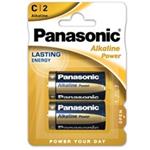 PANASONIC Alkalické baterie Alkaline Power LR14APB/2BP AA 1,5V (Blistr 2ks)