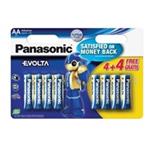 PANASONIC Alkalické baterie - EVOLTA Platinum AA 1,5V 8ks 00236445