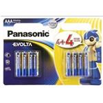 PANASONIC Alkalické baterie - EVOLTA Platinum AAA 1,5V 8ks 00266445