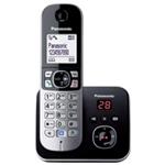 Panasonic bezdrôtový telefón, záznamník cca. 30 minút, podsvietená klávesnica a veľký podsv. 1,8" displej, KX-TG6821FXB