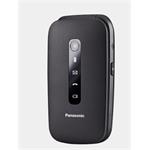 Panasonic KX-TU550EXB mobilní telefon pro seniory - barevný displej 2,8", fotoaparát, handsfree, microSD, véčko, černý