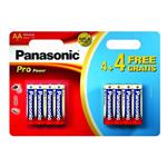 PANASONIC PRO POWER, Batérie, AA, LR6, 1,5V, 8ks AAPA001