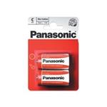 PANASONIC Zinkouhlíkové baterie Red Zinc R14RZ/2BP EU C 1,5V (Blistr 2ks)