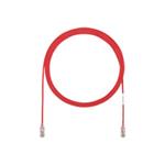 Panduit Cat 6 28 AWG UTP Patch Cord 2 m Red UTP28SP2MRD