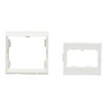 Panduit MINI-COM - Kryt zásuvky - arktická bílá - 2 porty CFPFF2AW