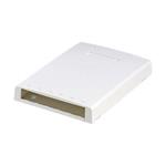 Panduit MINI-COM Multi-Media/Fiber Surface Mount Box - Krabice k upevnění na povrch - arktická bílá CBXF6AW-AY