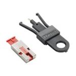 Panduit USB Type A Blockout Device - Záslepka konektorů RJ - červená PSL-USBA