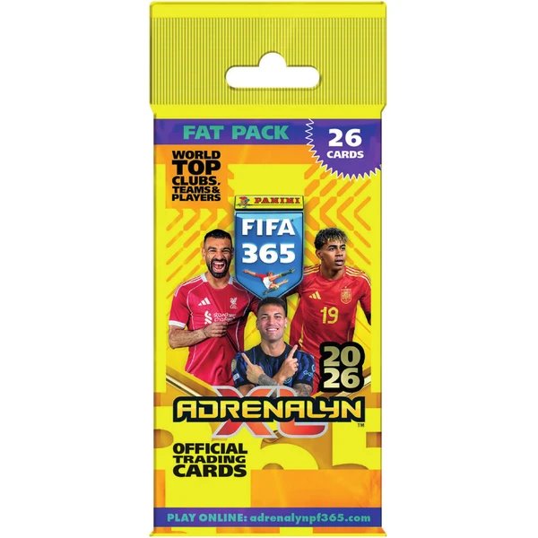 PANINI FIFA 365 2025/2026 ADRENALYN karty FATPACK 01-8930
