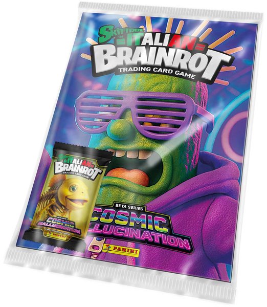 PANINI Italian Brainrot Skifidol Cosmic Hallucination TCG starter set 01-9210