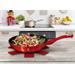 Panvica Berlingerhaus BH-1252 Metallic Line červená s mramorovým povrchem 24 cm červená