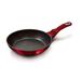 Panvica Berlingerhaus BH-1252 Metallic Line červená s mramorovým povrchem 24 cm červená