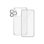 PanzerGlass - 3-in-1 Pack - screen / lens / back protector kit pre Apple iPhone 15 Pro B1173+2810