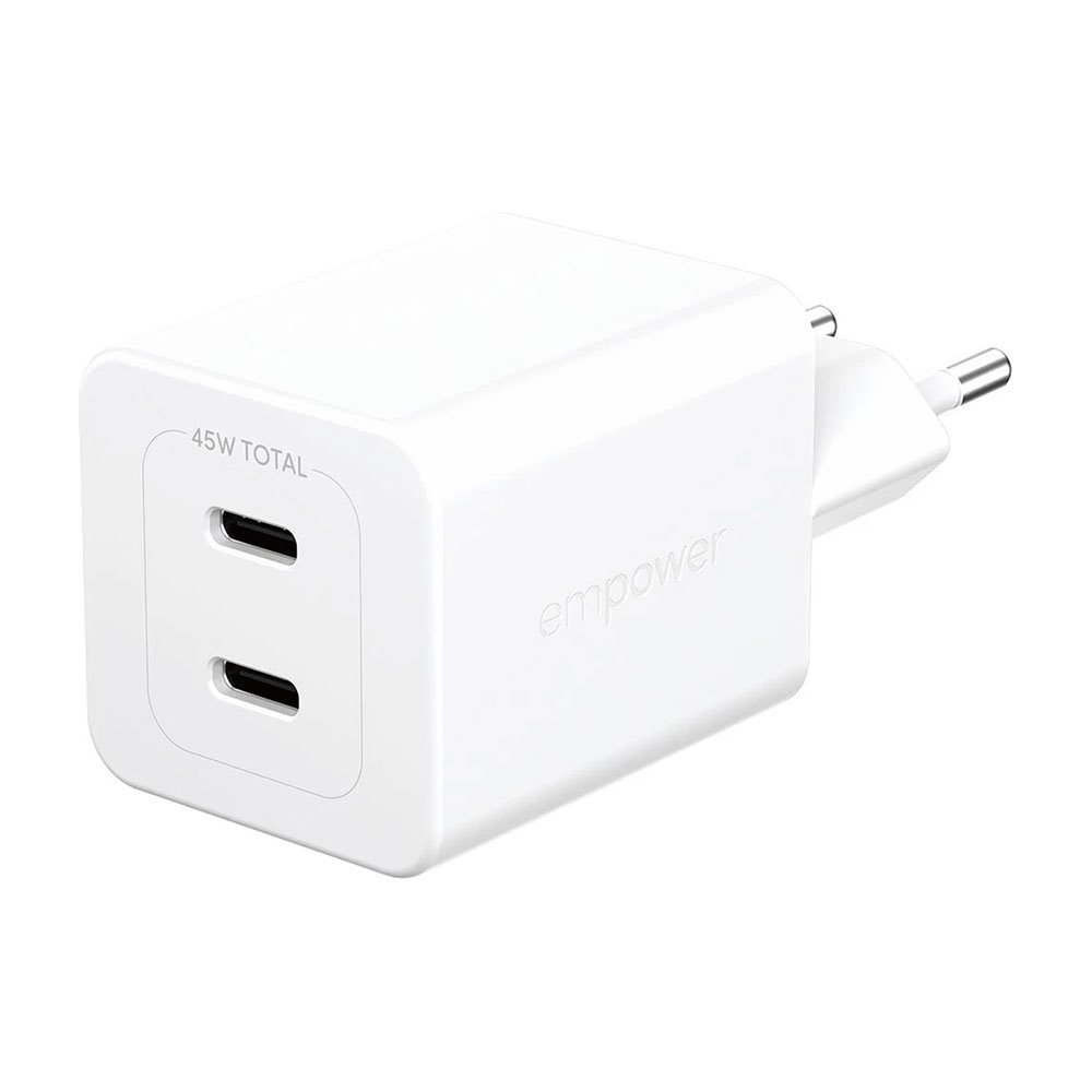 PanzerGlass EMPOWER Grand Prix Dual USB-C GaN 45W - White EM58685