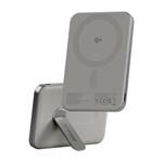 PanzerGlass EMPOWER Wireless Qi2 Powerbank 5.000 mAh with Stand - Titanium EM34876