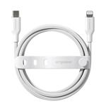 PanzerGlass kábel EMPOWER Racing USB-C/Lightning 1.2m - White EM41725