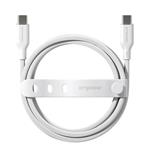 PanzerGlass kábel EMPOWER Racing USB-C to USB-C 2m 240W - White EM86681